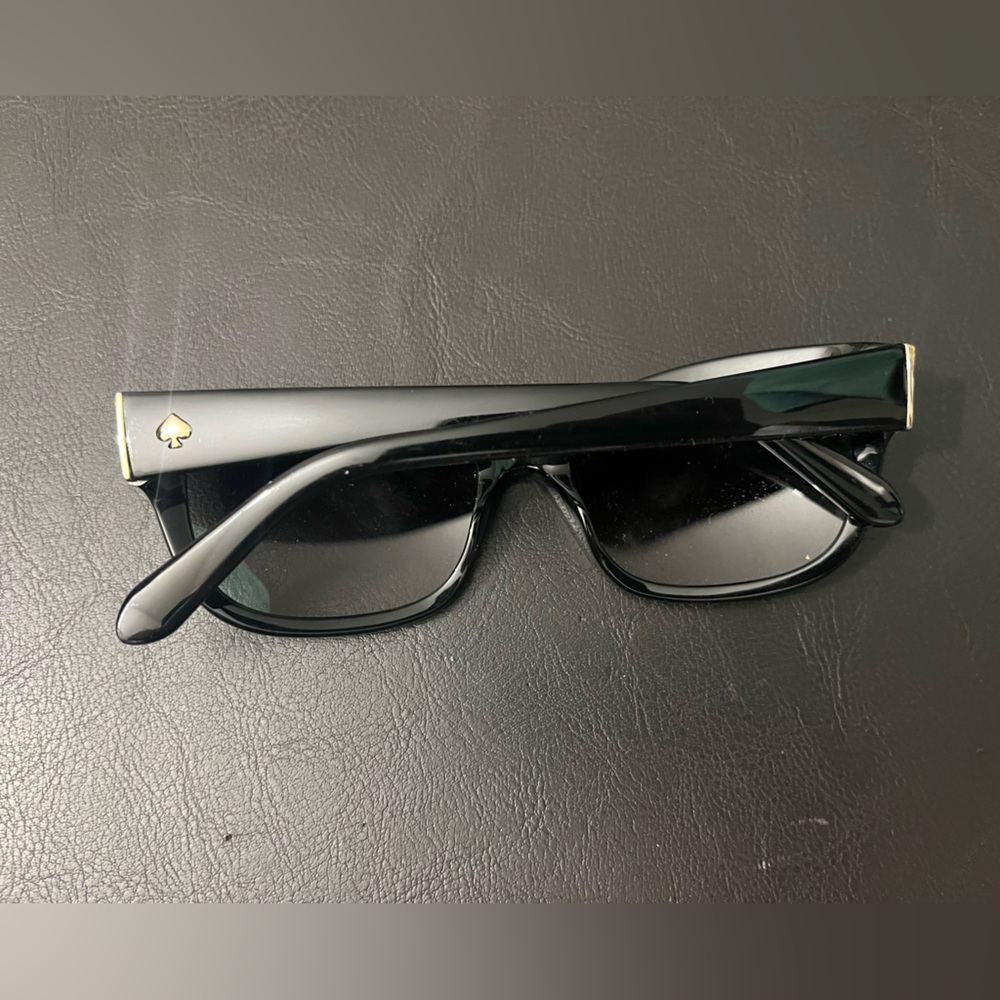 Kate spade black and gold sunglasses - Picture 2 of 7